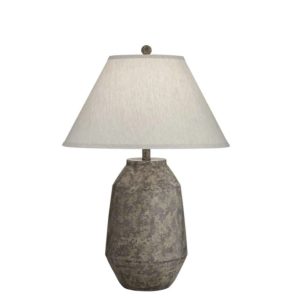 TERRACOTTA JAR TABLE LAMP QTY 609