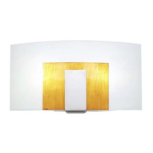 METAL WALL SCONCE W/ ALABASTER SHADE QTY 345